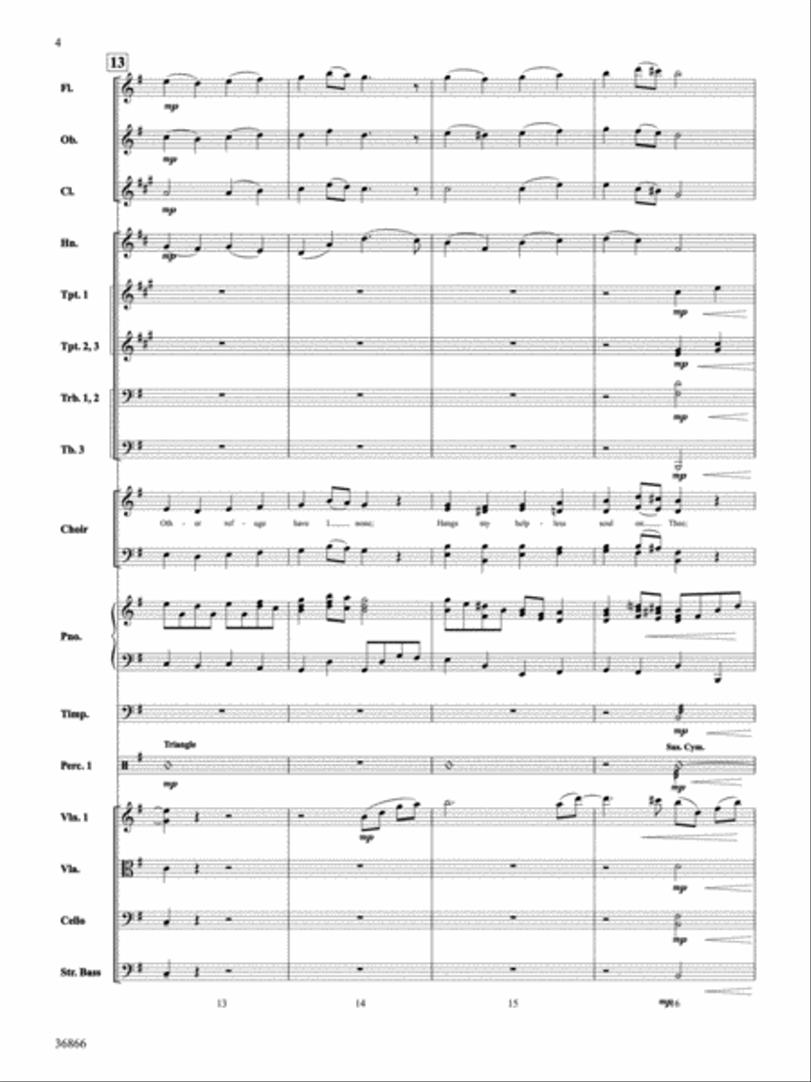 Jesus, Lover of My Soul Jesus, Lover of My Soul Choir scores gallery preview page 5