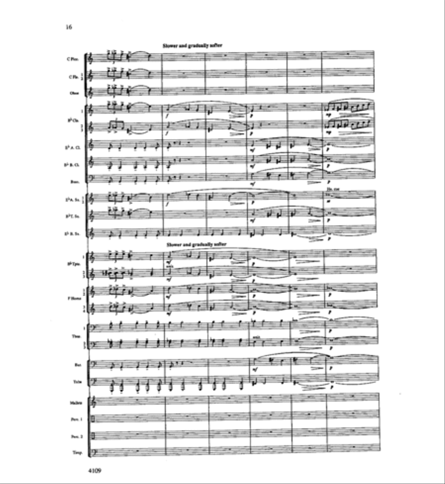 By The River's Bend Concert Band - Sheet Music page 17