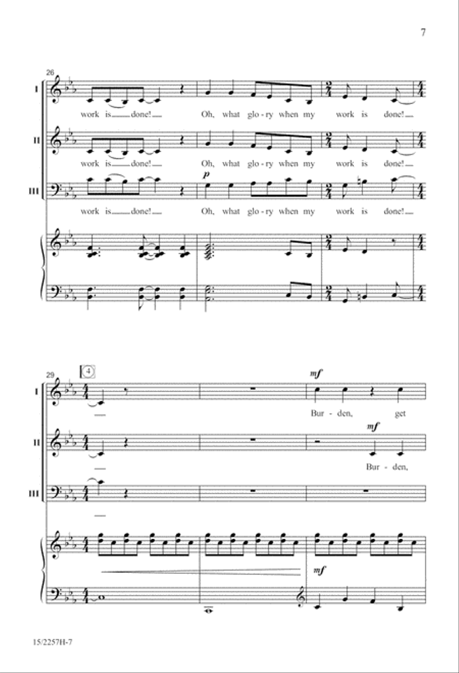 Fun Train Fun Train 3-Part scores gallery preview page 7