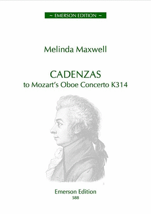 Book cover for Cadenzas To Mozart's Oboe Concerto K 314