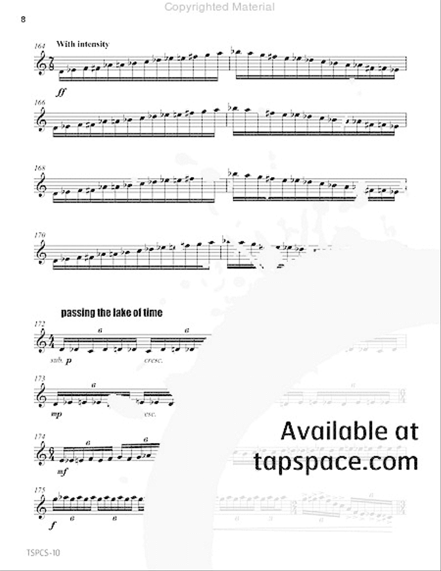 Mare Tranquillitatis Percussion scores gallery preview page 13