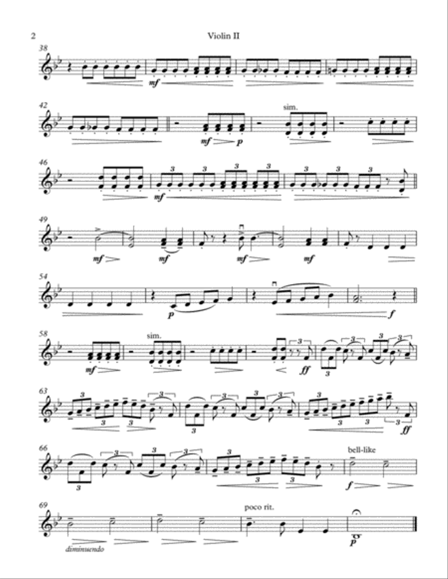 Wonderful Christmastime String Quartet scores gallery preview page 4