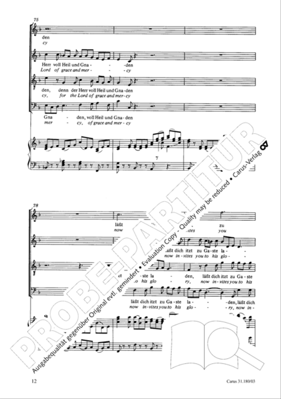 Lift, my soul, the veil of darkness 4-Part scores gallery preview page 13