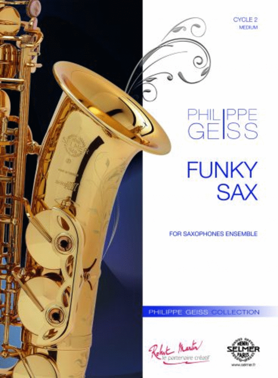 Funky sax pour saxophone Funky sax pour saxophone Saxophone Ensemble scores gallery preview page 1