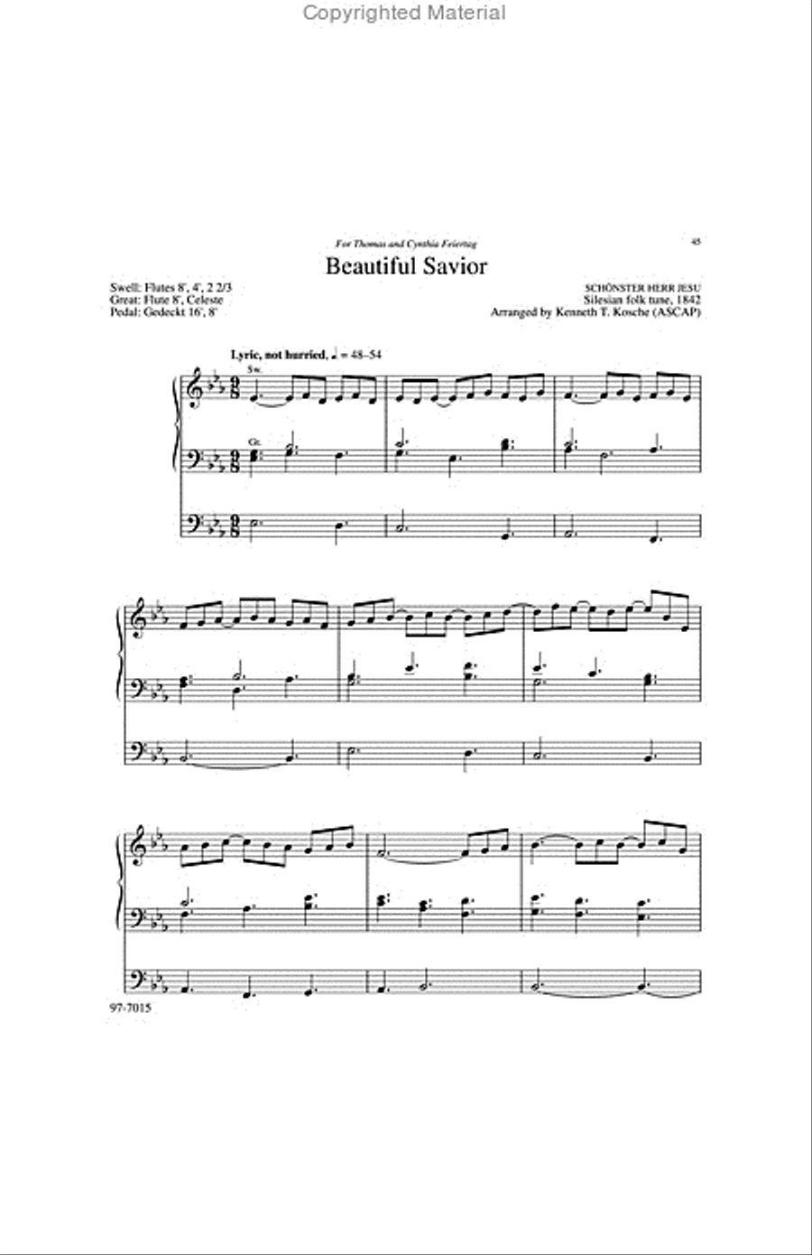 Musica Sacra: Easy Hymn Preludes for Organ, Vol. 2