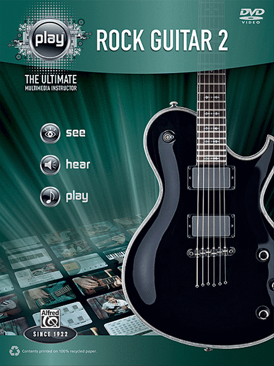 Alfred's PLAY Rock Guitar 2 Electric Guitar scores gallery preview page 1
