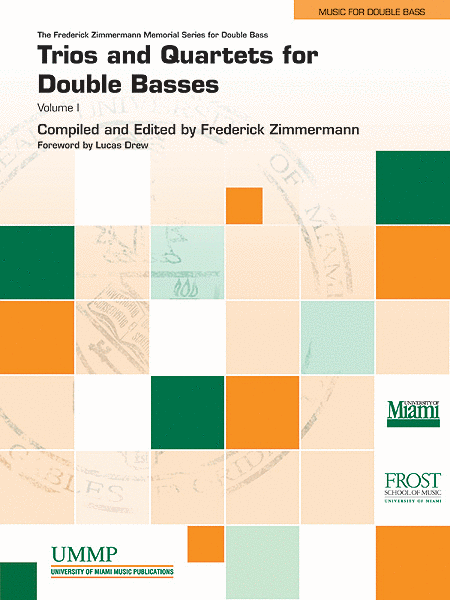 Trios and Quartets for Double Basses, Volume 1