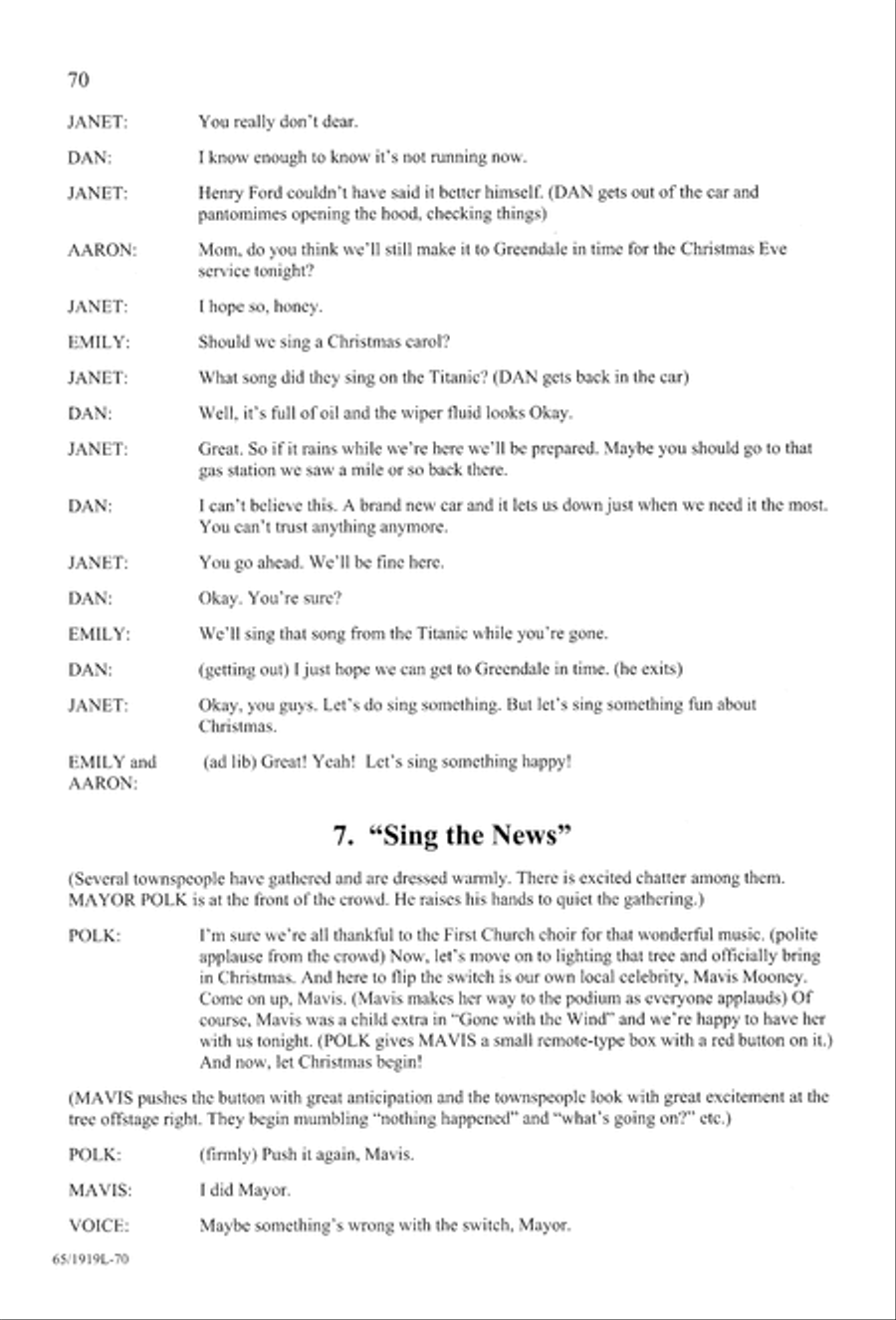 The Perfect Christmas 4-Part scores gallery preview page 72
