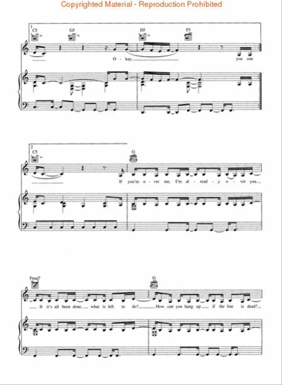 So Yesterday Piano, Vocal, Guitar scores gallery preview page 4
