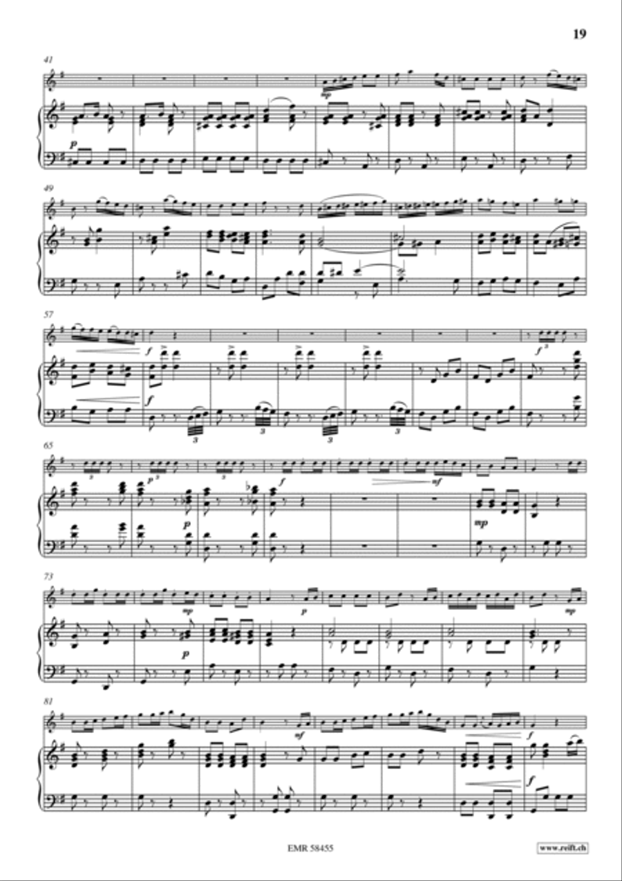Concerto Flute Solo scores gallery preview page 10
