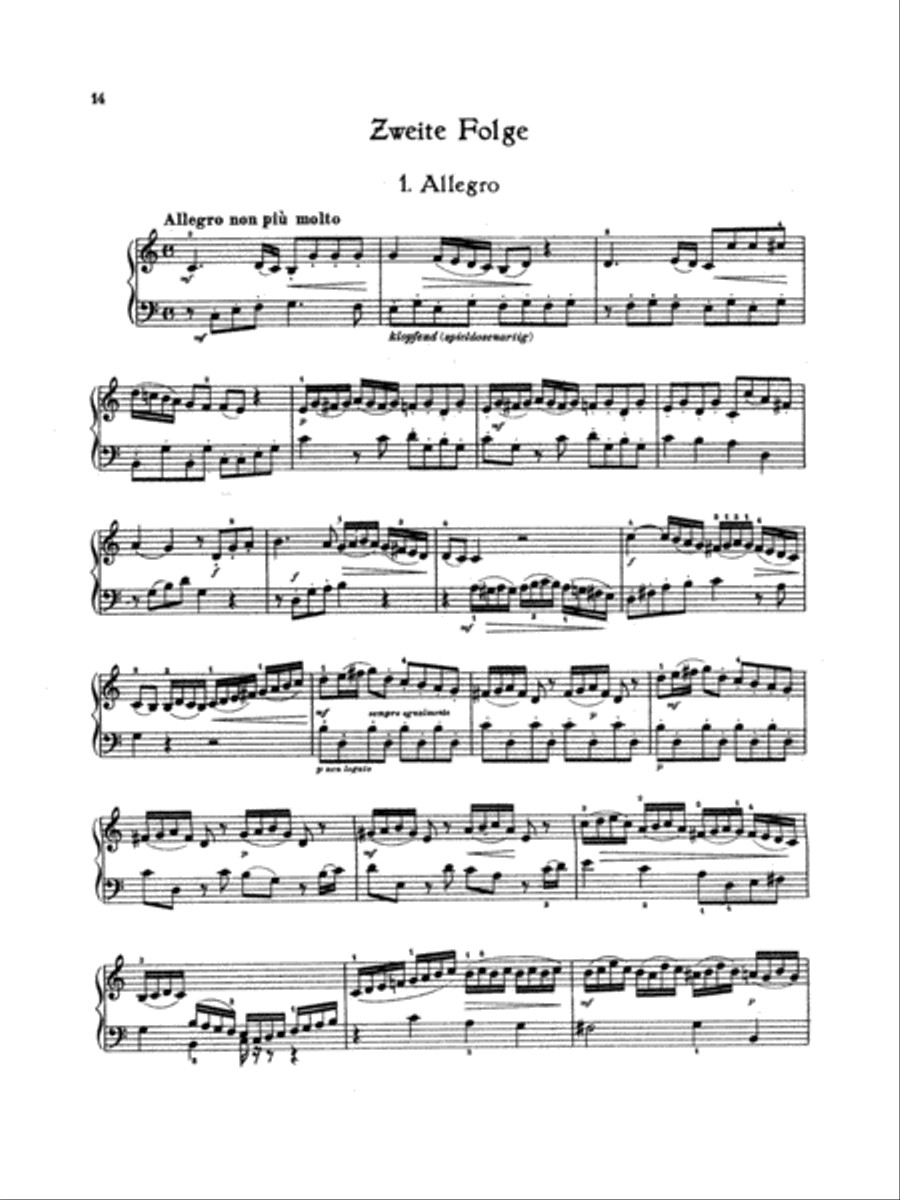Beethoven: Pieces for the Musical Clock Piano Solo scores gallery preview page 1