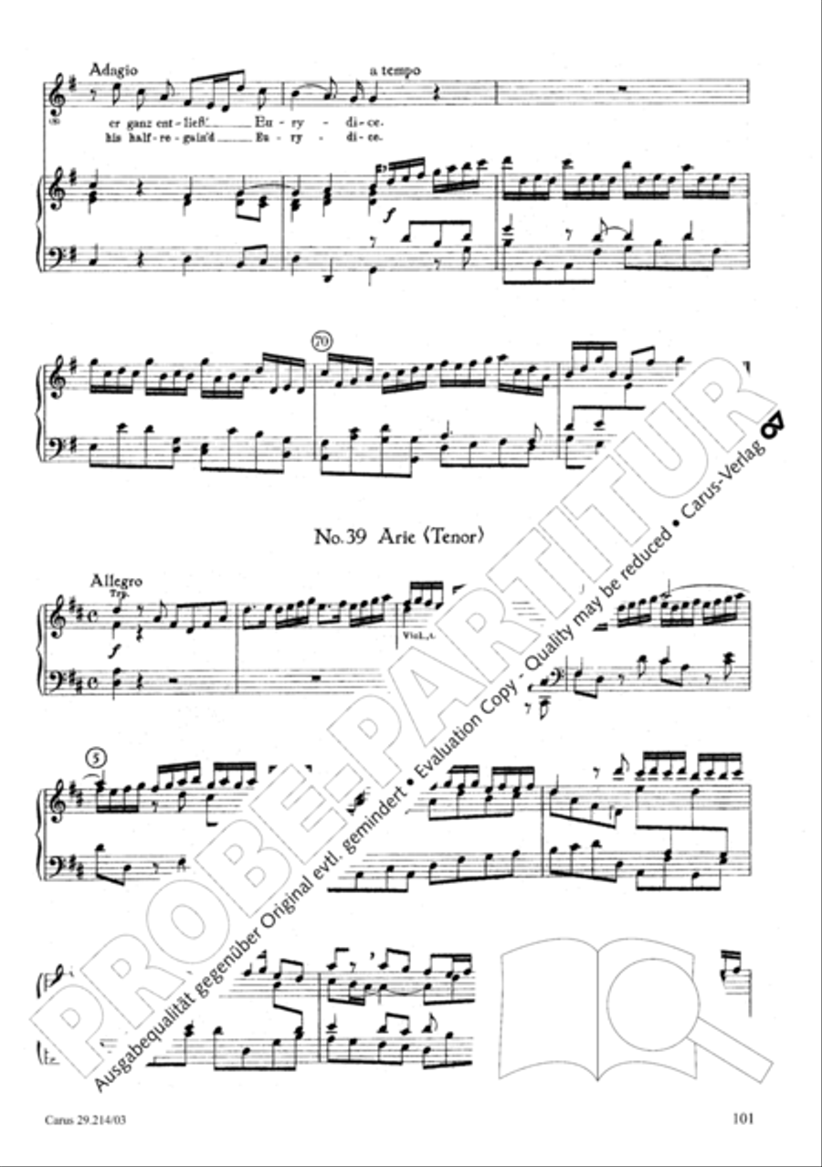 L'Allegro, il Pensieroso ed il Moderato TB scores gallery preview page 102