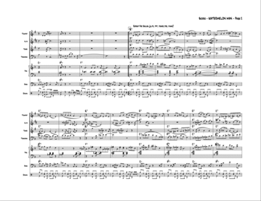 Watermelon Man Small Ensemble scores gallery preview page 2