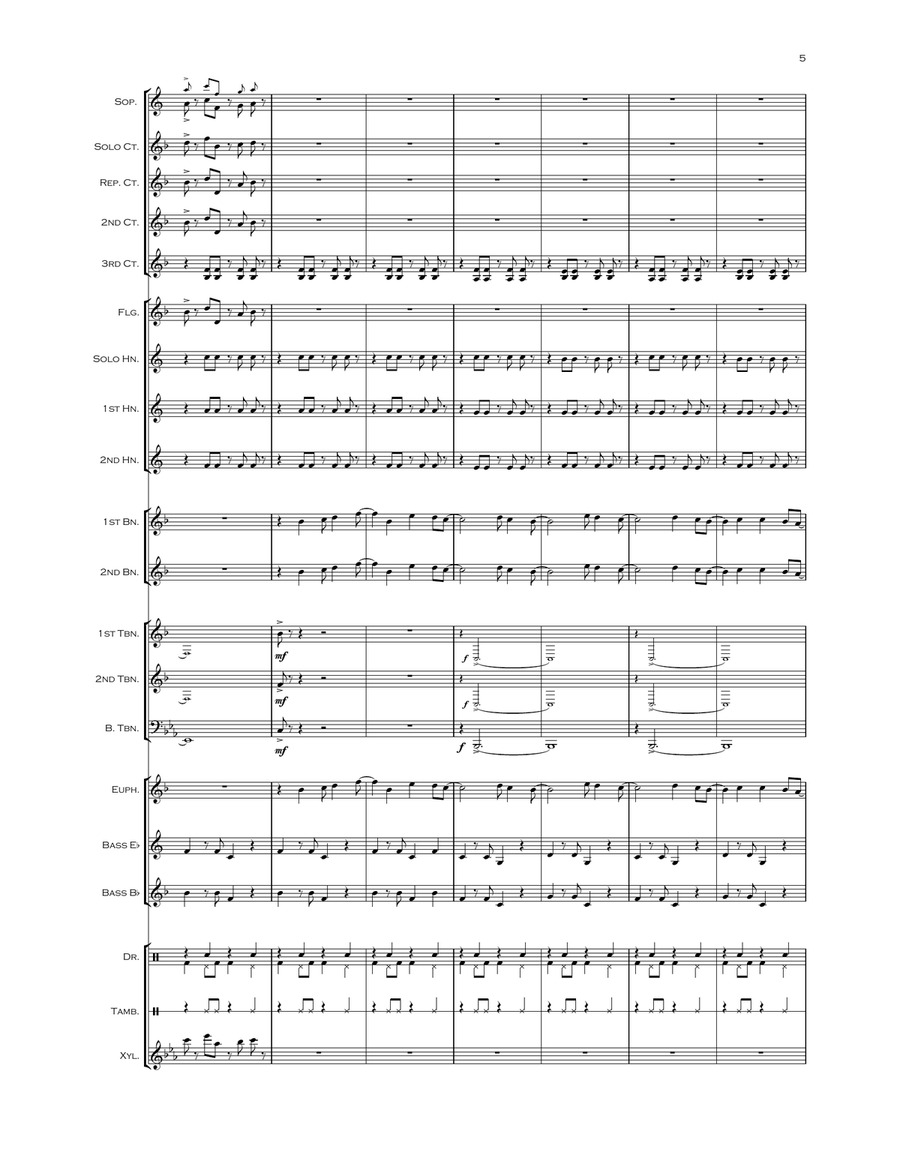 Help Yourself Brass Ensemble scores gallery preview page 6