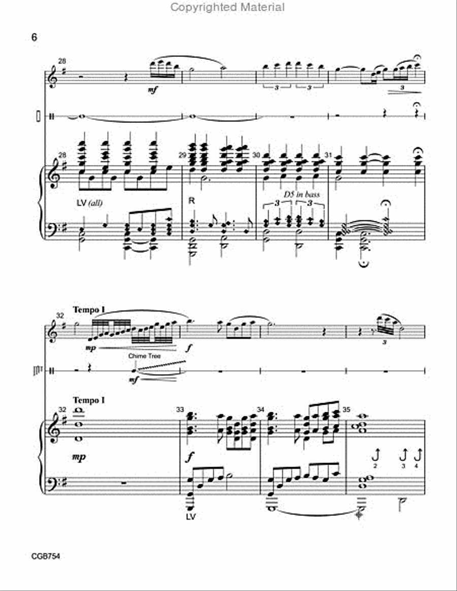 Healing Spirit Healing Spirit Handbell Choir scores gallery preview page 6