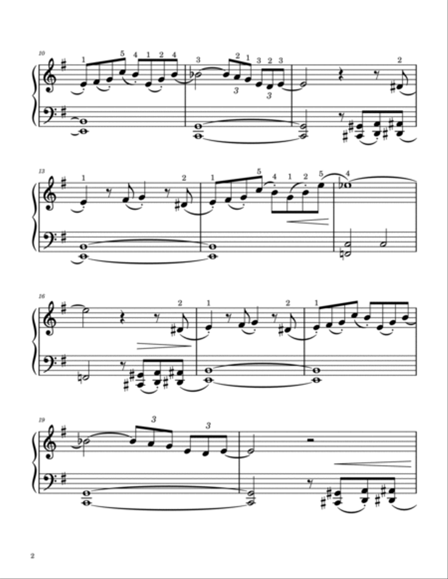 The Pink Panther Easy Piano scores gallery preview page 2