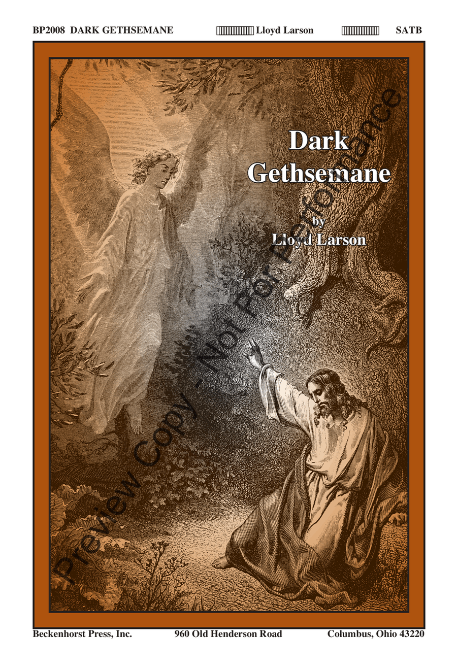 Dark Gethsemane Dark Gethsemane 4-Part scores gallery preview page 2