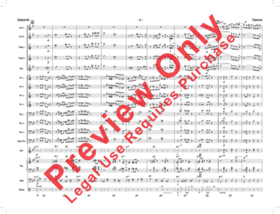 Jeannine Jeannine Jazz Ensemble scores gallery preview page 14