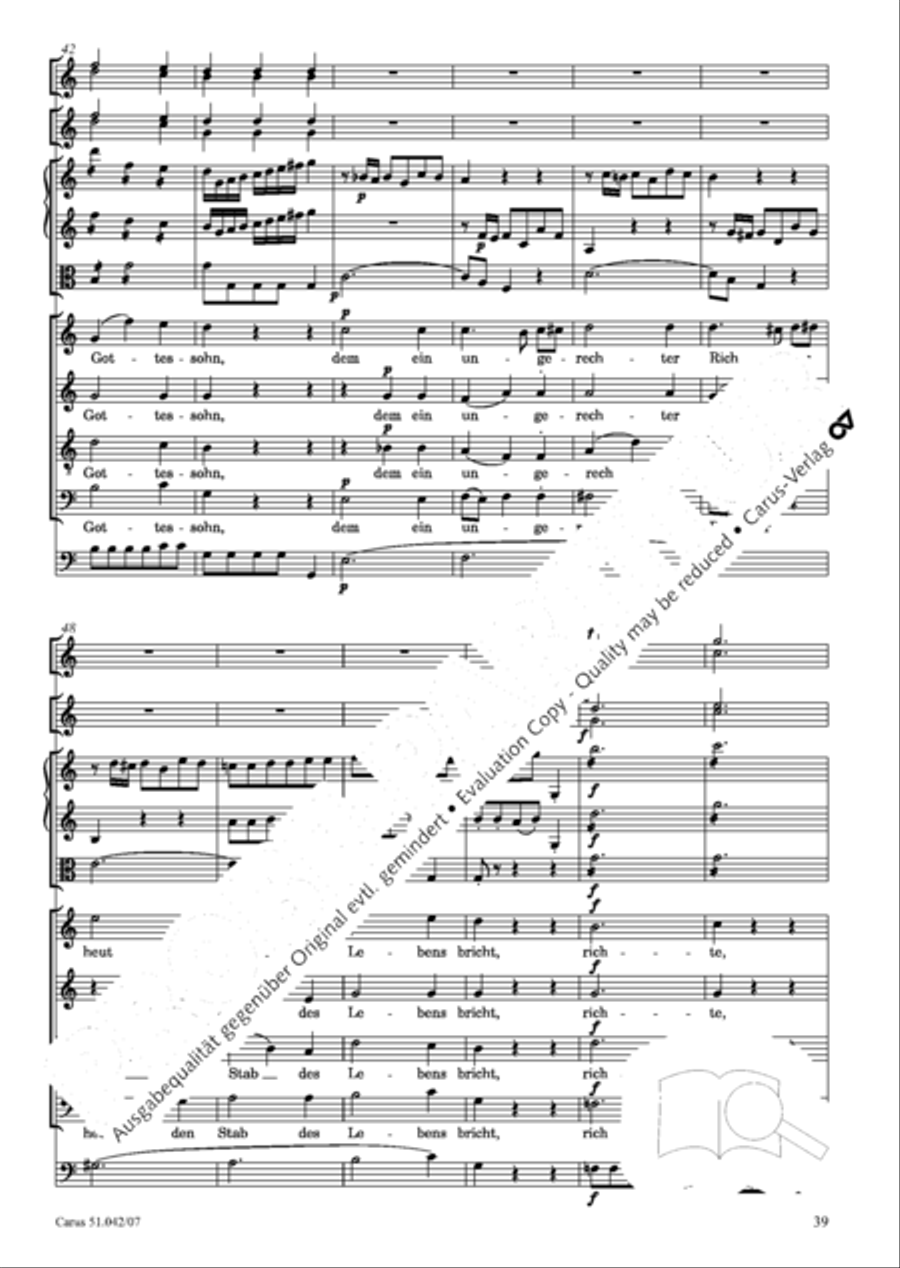 Grabmusik 4-Part scores gallery preview page 40