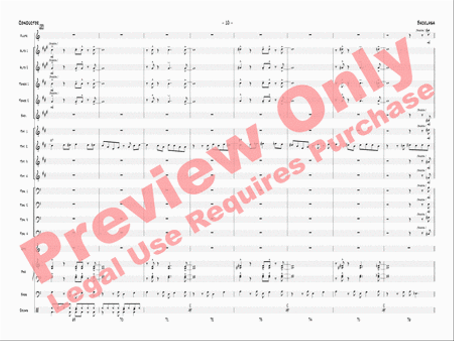 Backlash Backlash Jazz Ensemble scores gallery preview page 13