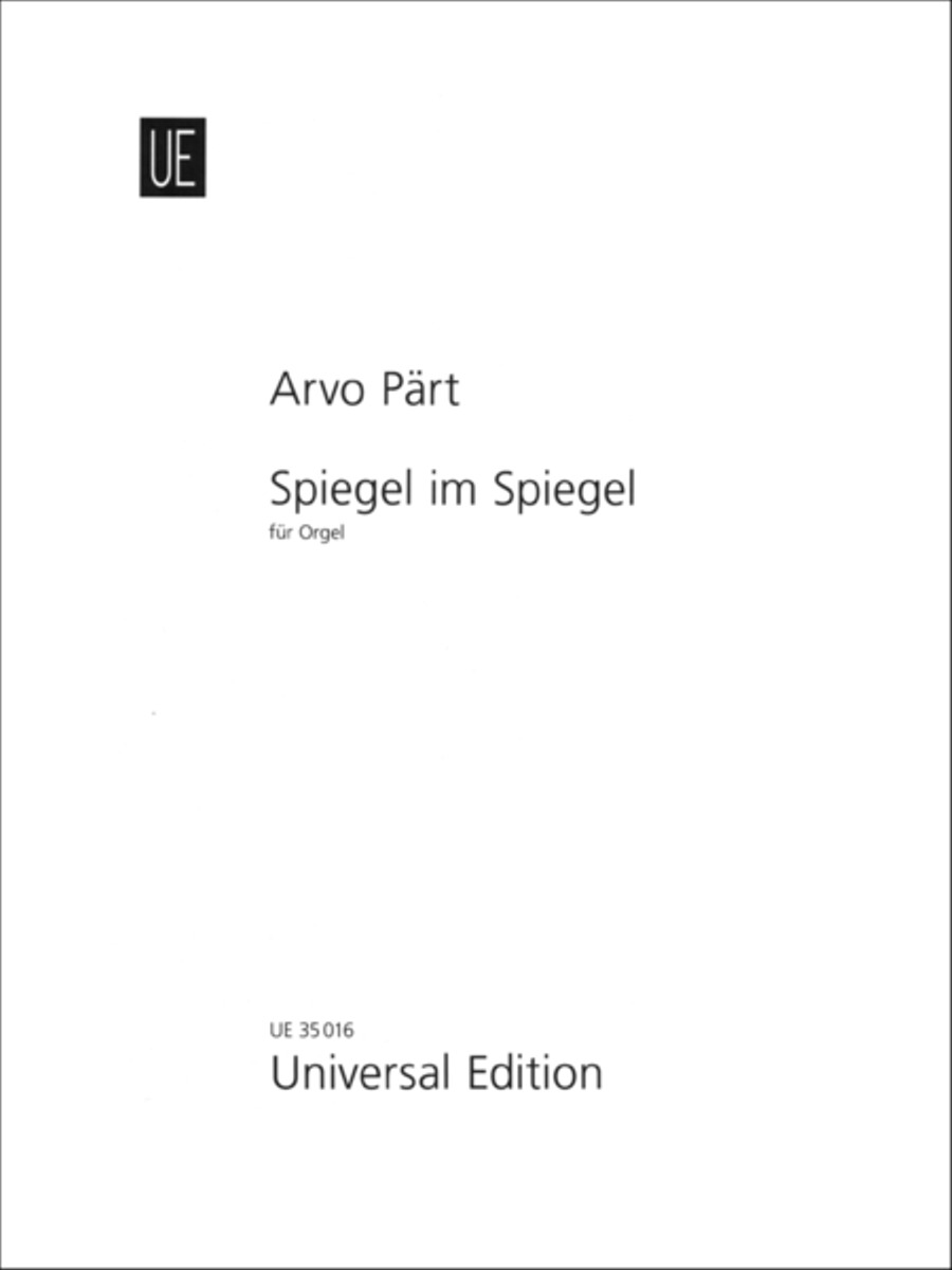 Book cover for Spiegel im Spiegel