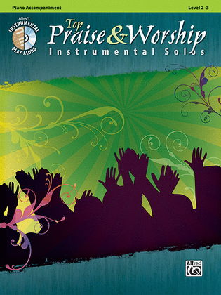 Book cover for Top Praise & Worship Instrumental Solos