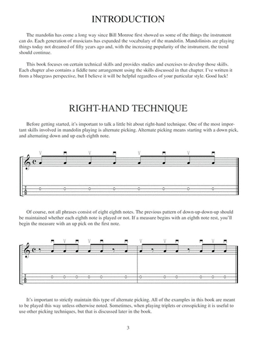 Mandolin Technique Studies