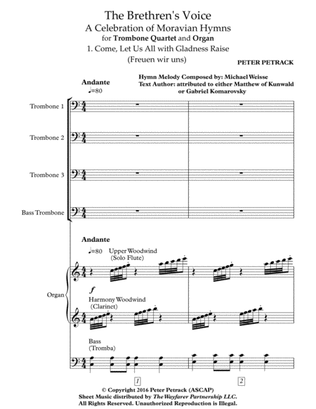 The Brethren's Voice - for Organ and Trombone Quartet