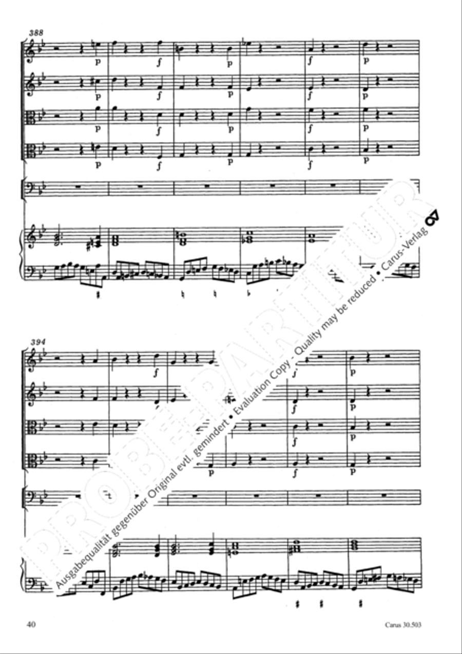 My beloved, you are fair (Meine Freundin, du bist schon) 4-Part scores gallery preview page 43