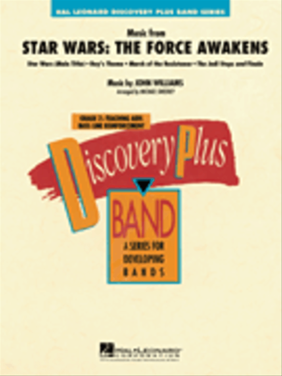 Music from Star Wars: The Force Awakens Concert Band scores gallery preview page 1