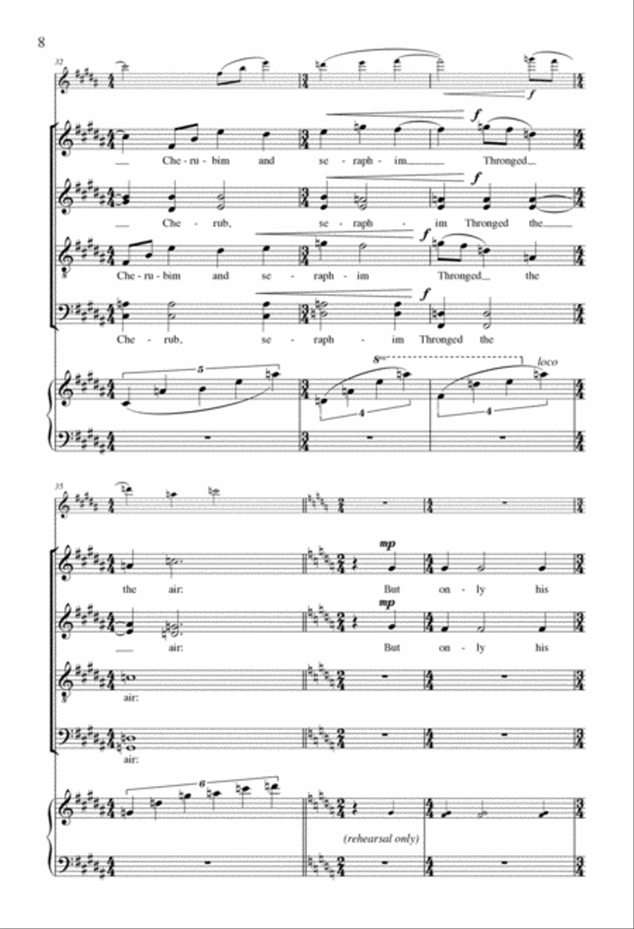 In The Bleak Midwinter In The Bleak Midwinter 4-Part scores gallery preview page 6