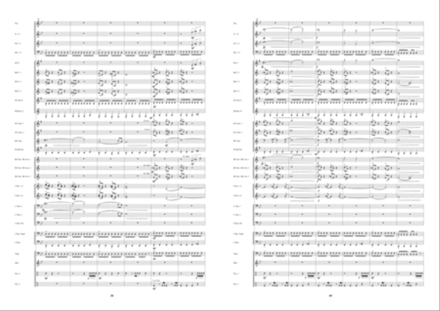 Rapunzel Concert Band scores gallery preview page 15