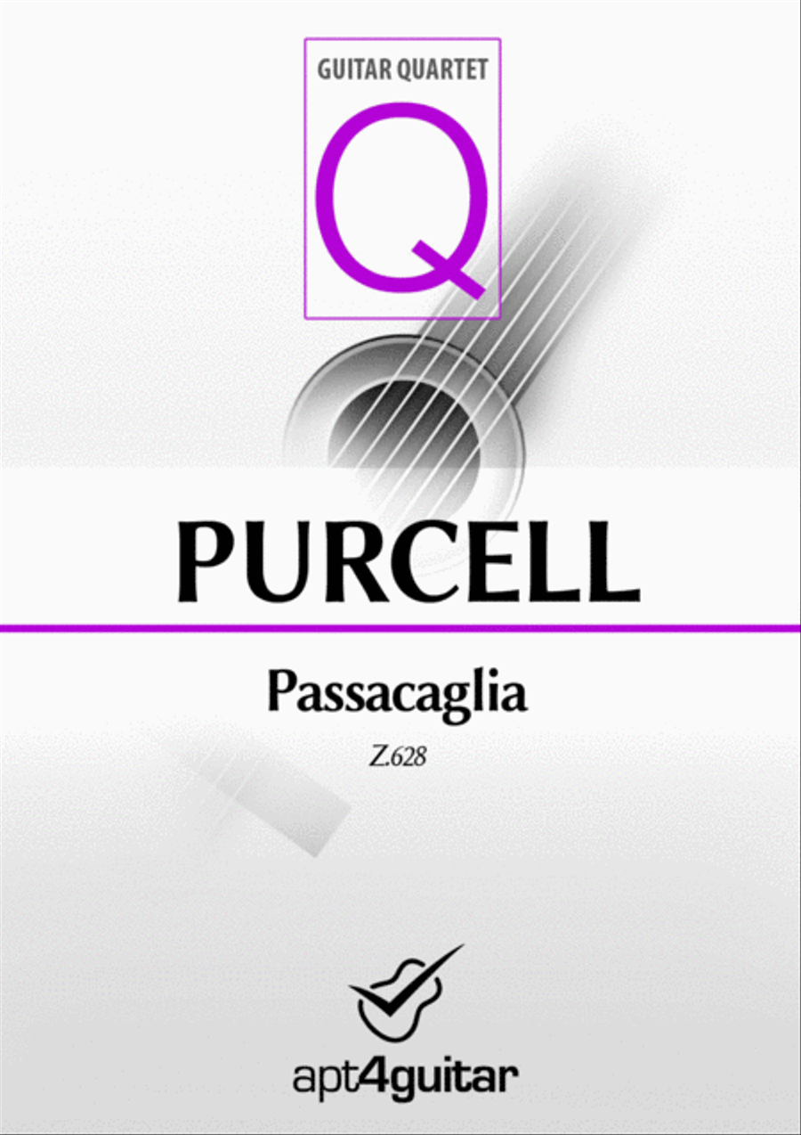 Passacaglia Z.628 Passacaglia Z.628 Large Ensemble scores gallery preview page 1