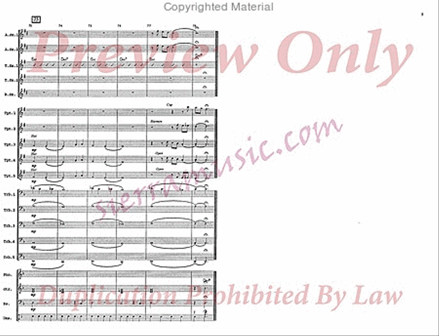 Yesterdays Jazz Ensemble scores gallery preview page 10