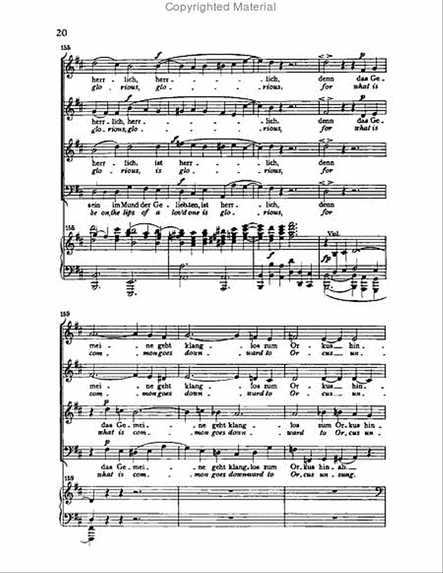 Nanie, Op.82 Nanie, Op.82 Choir scores gallery preview page 19