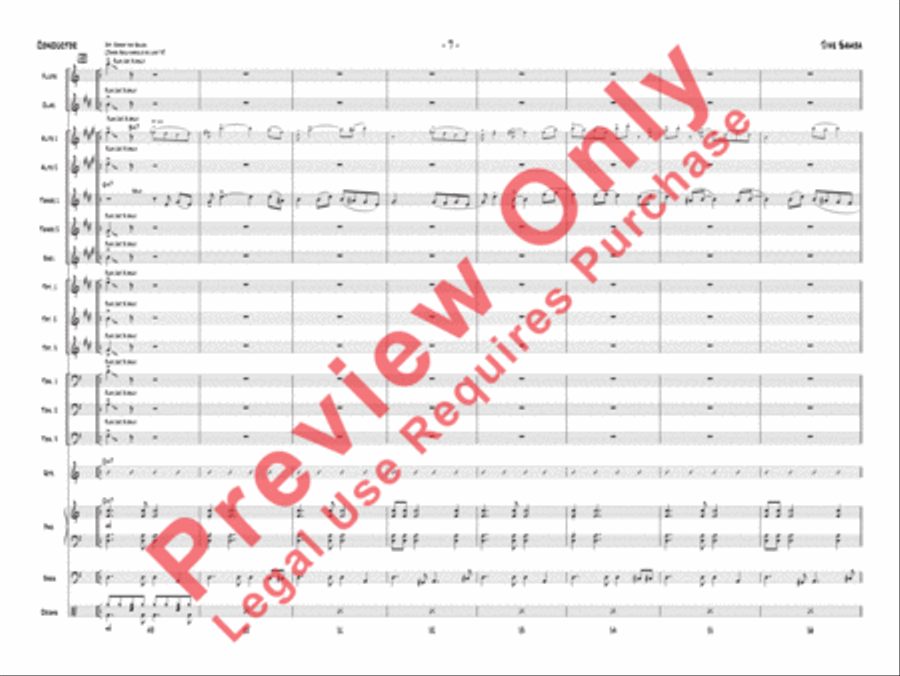 Jive Samba Jazz Ensemble scores gallery preview page 26