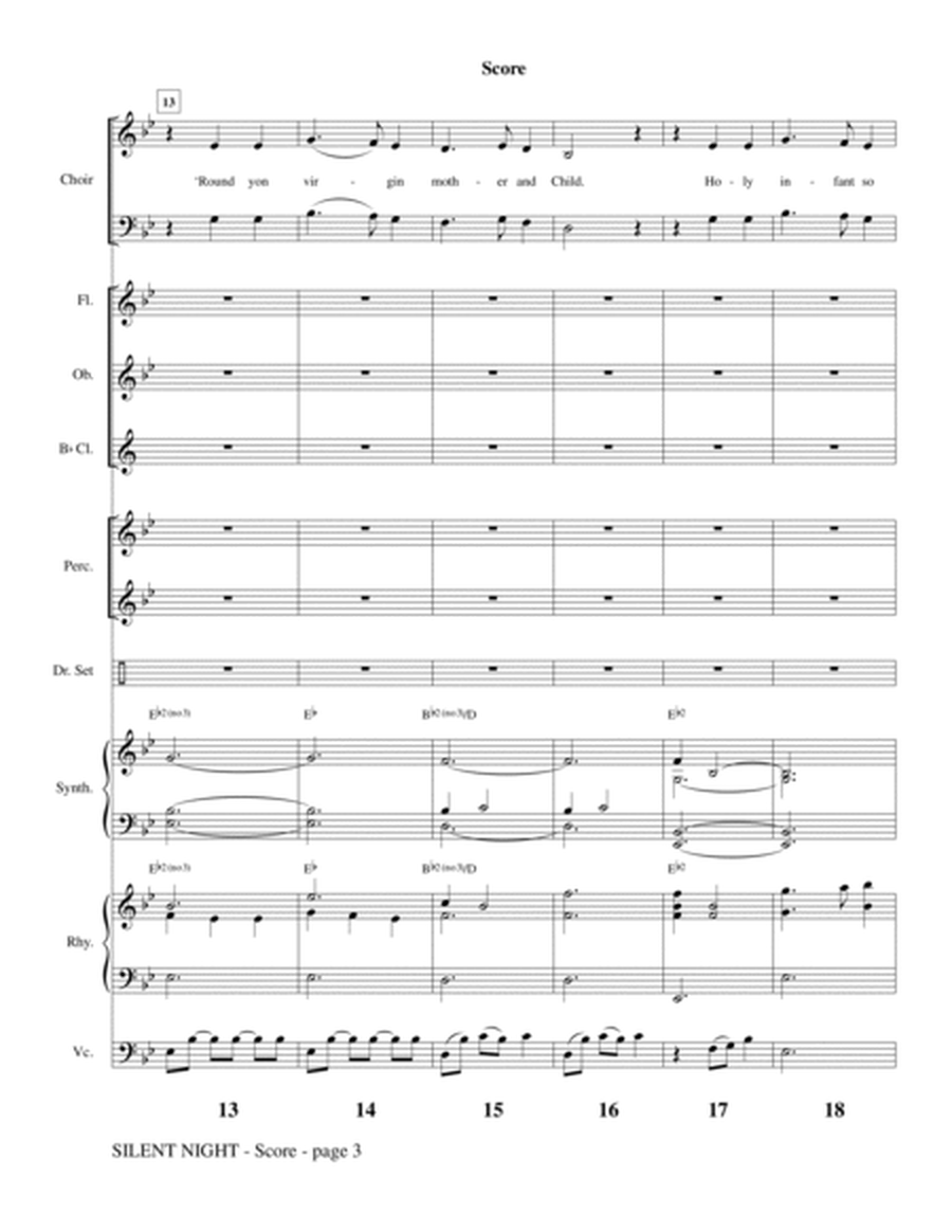 Silent Night (Close Your Eyes and Sleep) - Full Score