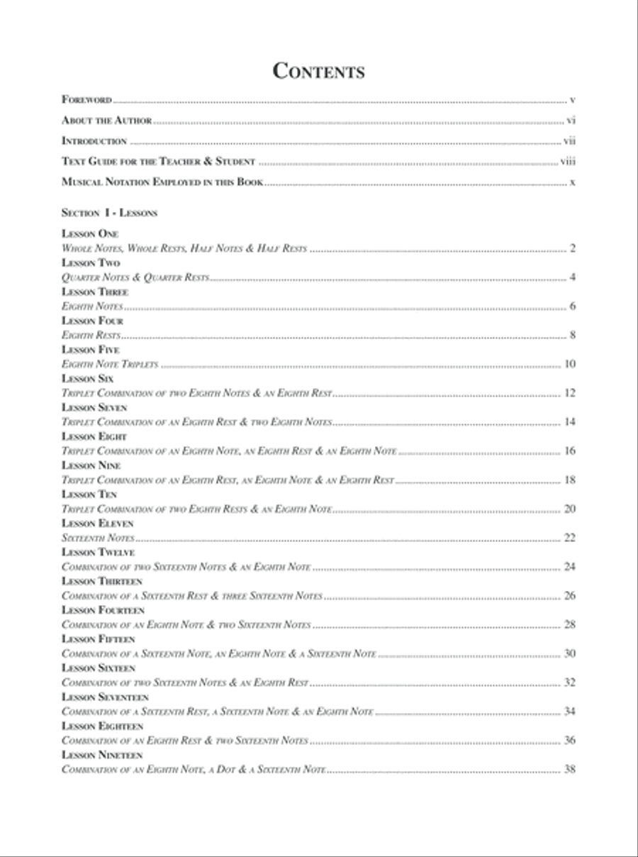 Sight Reading: The Rhythm Book Voice scores gallery preview page 4