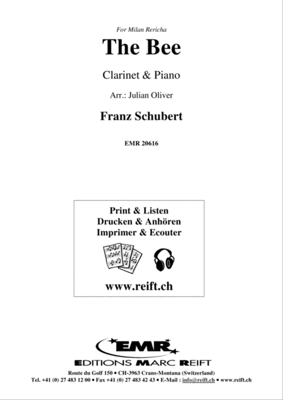 The Bee The Bee Clarinet Solo scores gallery preview page 2