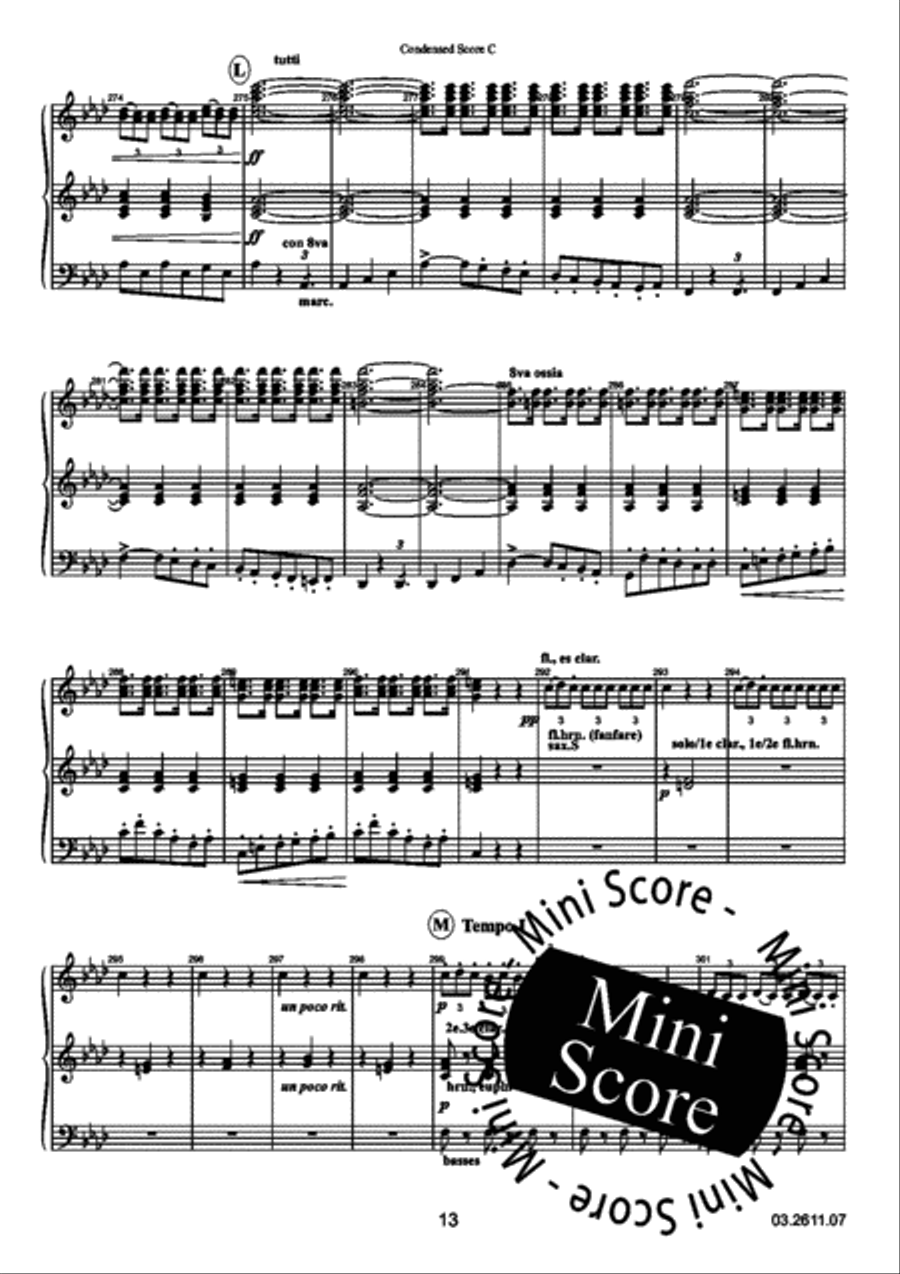 La Gazza Ladra La Gazza Ladra Concert Band scores gallery preview page 63