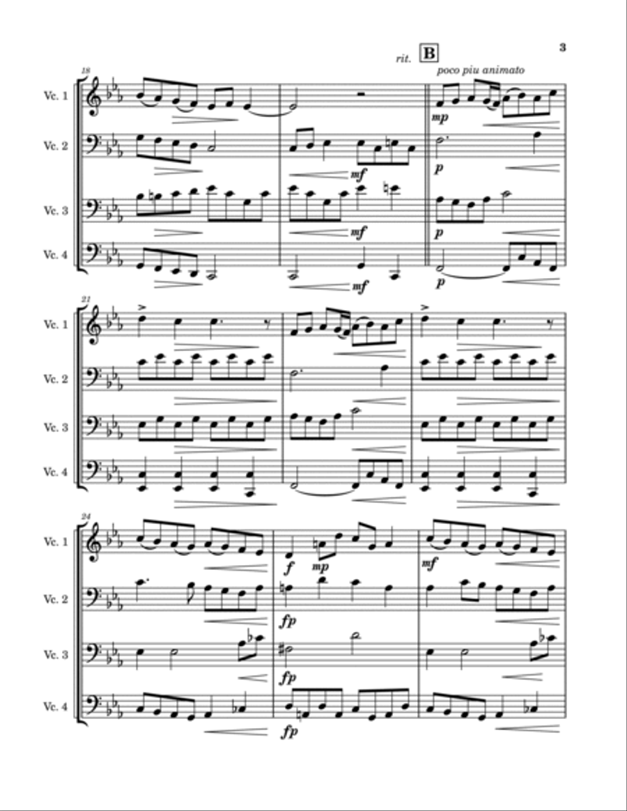 Alexander Nevsky Small Ensemble scores gallery preview page 3
