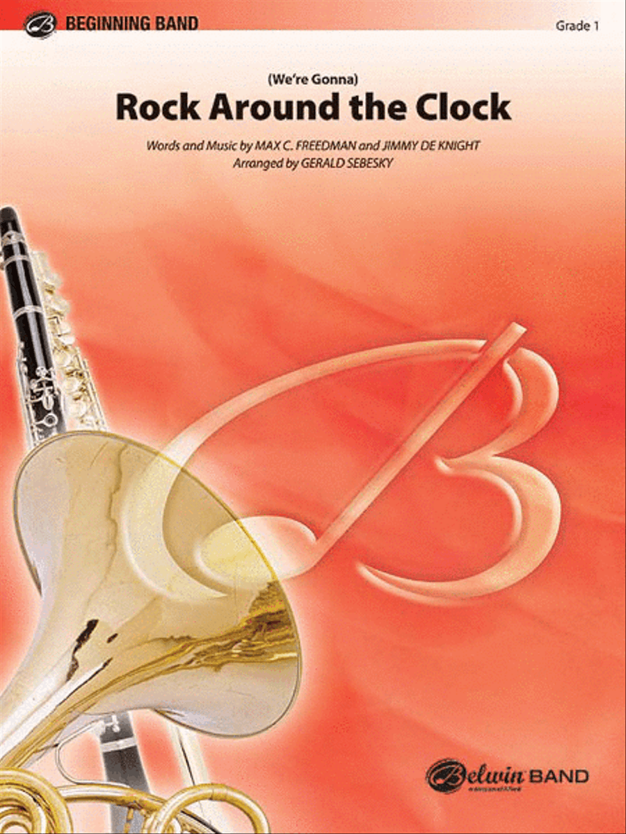 (We're Gonna) Rock Around the Clock Concert Band scores gallery preview page 1
