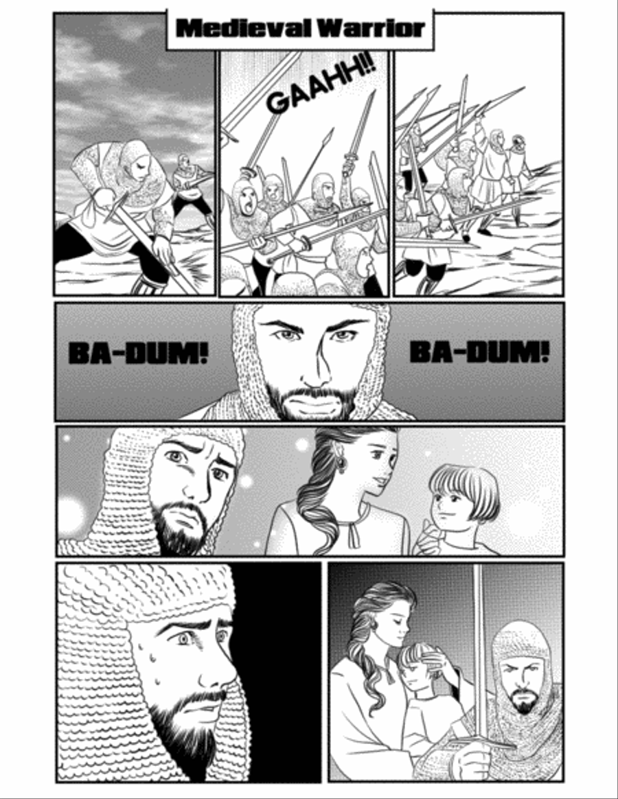 Medieval Warrior String Orchestra scores gallery preview page 2