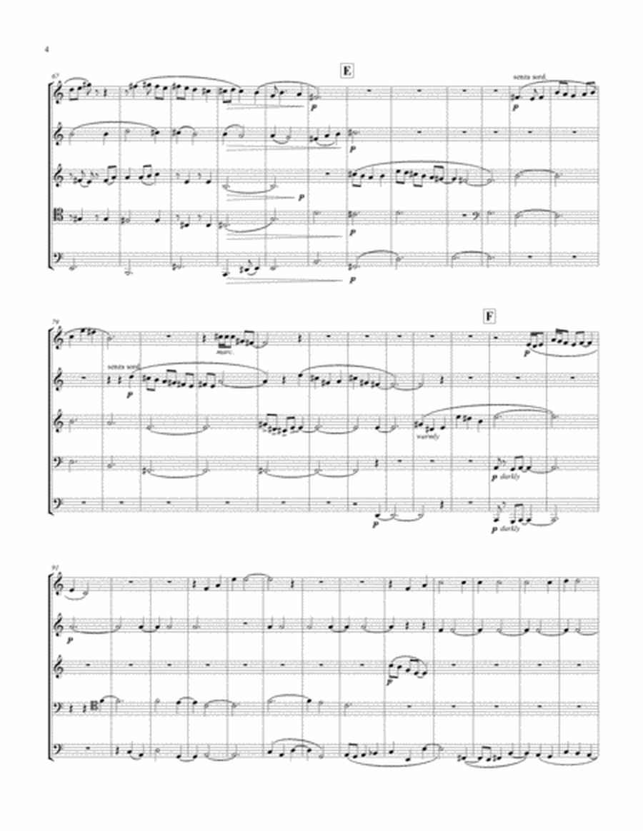 Quintet 2007 based on the Hymn, "Eternal Father" for Brass Quintet