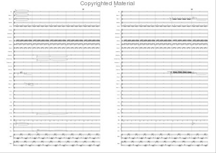 Variations on a Pentatonic Theme Concert Band scores gallery preview page 4