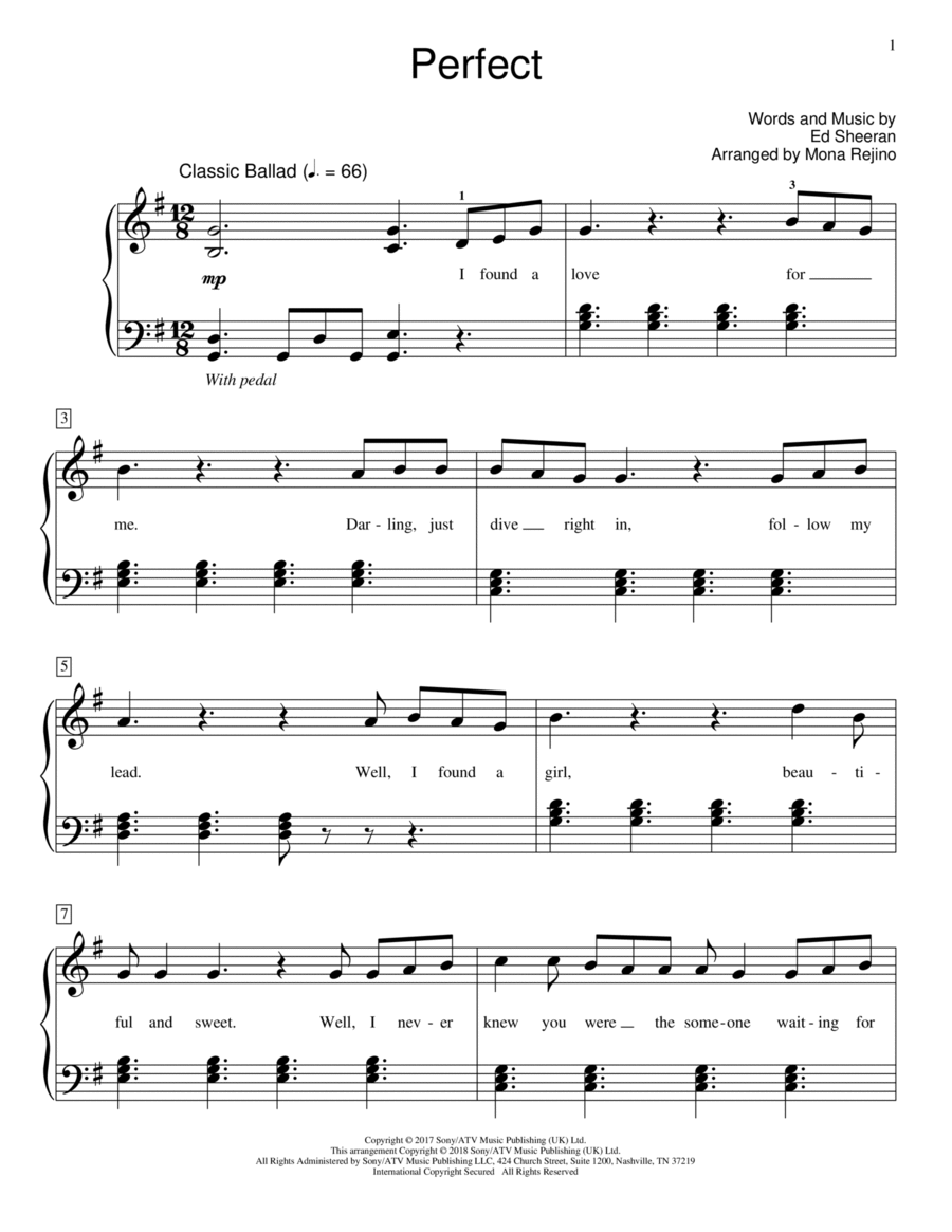 Perfect discount piano music