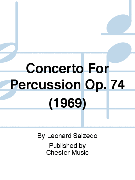 Concerto For Percussion Op. 74 (1969)