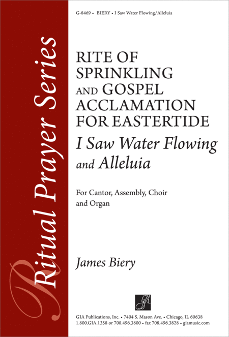 I Saw Water Flowing / Alleluia