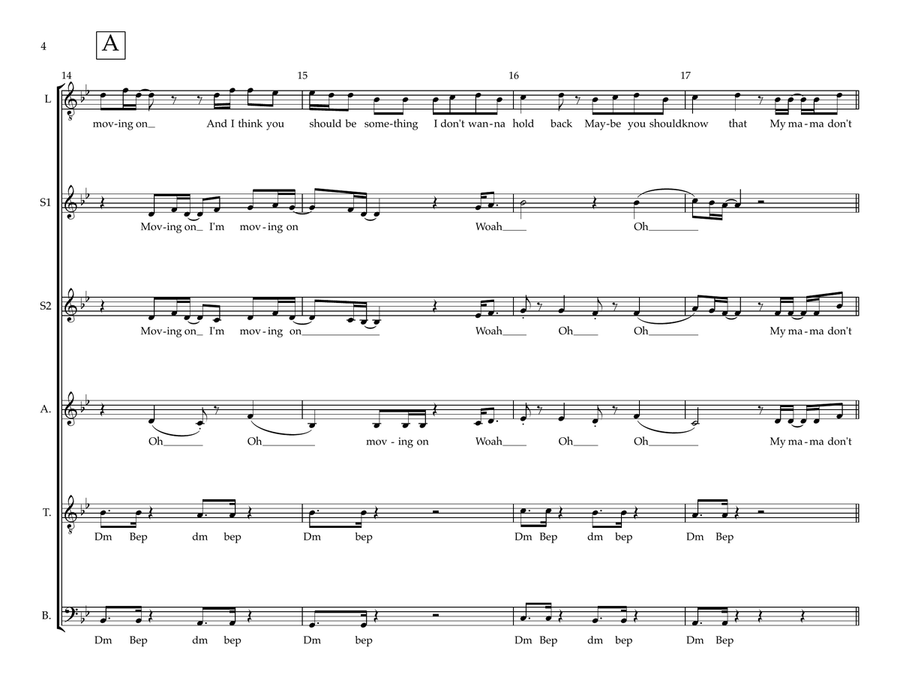 Love Yourself Love Yourself Divisi scores gallery preview page 4