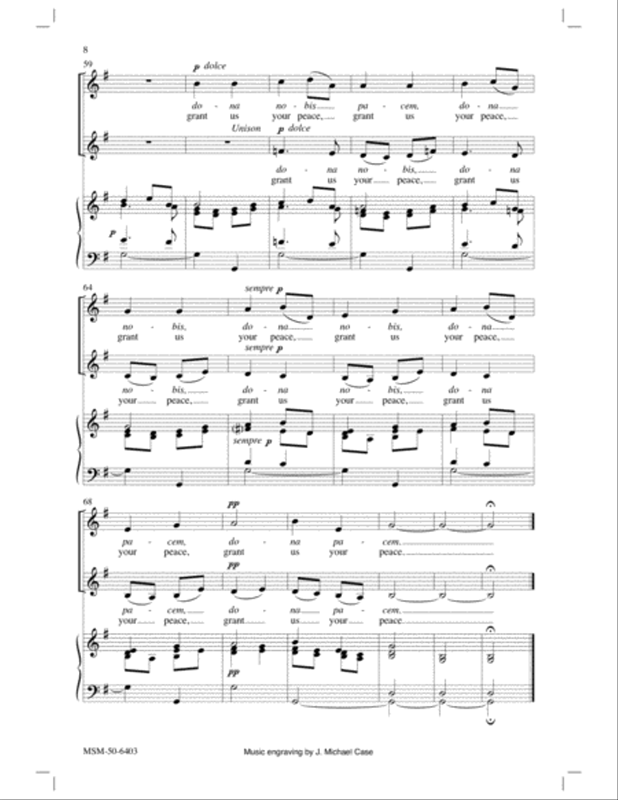 Agnus Dei Agnus Dei SA scores gallery preview page 4